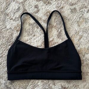 Lululemon Athletica Black Y Bra- size 4